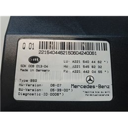 MERCEDES-BENZ S-CLASS Biztosítéktábla Csomagtér