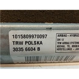 MERCEDES-BENZ S-CLASS Jobb hátsó Ülés Légzsák