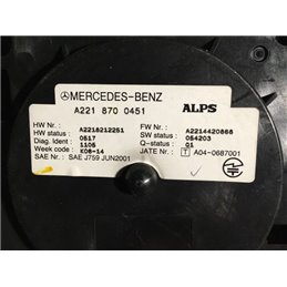 MERCEDES-BENZ S-CLASS Kombinált Kapcsoló