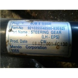 SUZUKI WAGON R PLUS (MM) Kormánymű Nem szervós