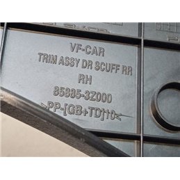 HYUNDAI i40 Jobb hátsó Belső Küszöb Burkolat