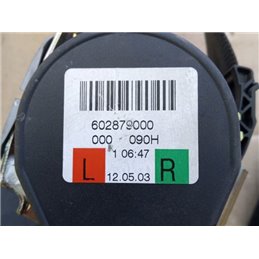 AUDI A4 Avant (8E5, B6) Jobb hátsó Biztonsági Öv